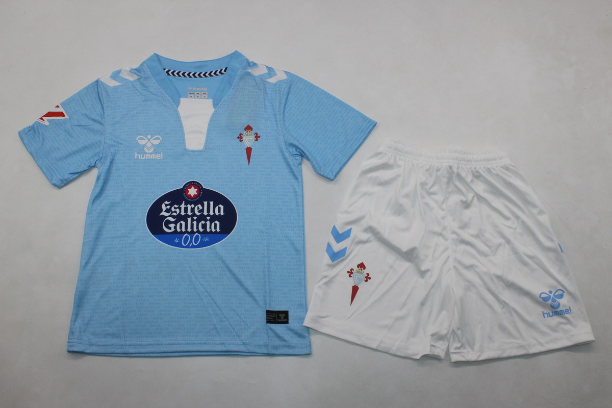 Kids-Celta 24/25 Home Soccer Jersey